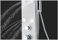 Душевая панель Galaxy White с гидромассажем и изливом AP40-03 — фото 5, Душевые панели