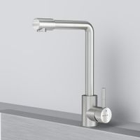 F85B05011 X-Joy S, смеситель для кухни с L-изливом, сатин — фото 5, Смесители для кухни