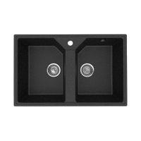 Кухонная мойка Maretti Kitchen KT770-BL, черный — фото 1, Кухонные мойки