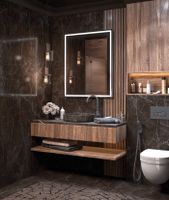 Зеркало с подсветкой VIGO Roberta Comfort 800 168 — фото 6, Зеркала в ванную комнату