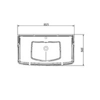 раковина 1000x560x240 S1000 — фото 1, Раковины