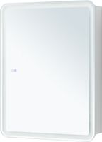 Зеркальный шкаф Aquanet Оптима 60 LED антипар арт-00353784 — фото 8, Зеркальные шкафы в ванную