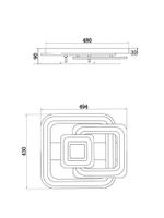 Потолочный светильник Freya FR10022CL-L71W — фото 5, Подвесные светильники
