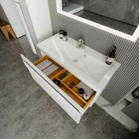 Товар: Комплект мебели для ванной Бриклаер БЕРЛИН 100BB, белый - фото 6 Комплект мебели для ванной Бриклаер БЕРЛИН 100BB, белый — фото 6, Комплекты мебели для ванной