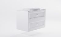 Товар: Тумба Классик 100 с 2ящ белый мат. с раковиной Ретро бел гл. и столешницей Solid бел гл. арт-4631177714450 - фото 3 Тумба Классик 100 с 2ящ белый мат. с раковиной Ретро бел гл. и столешницей Solid бел гл. арт-4631177714450 — фото 3, Тумбы с раковиной