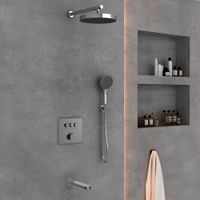 Душевой комплект Inspire встраиваемый, хром арт-VSFW-431I2CH — фото 3, Встраиваемые душевые комплекты