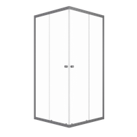 ДШ "Вента-Графит" 90х90, квадрат (1 место) арт-Щ0000076258 — фото 10, Квадратные душевые уголки