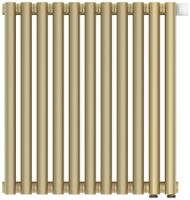 Отопительный радиатор Сунержа Эстет-11 EU50 500х495 11 секций Матовая шампань арт-022-0312-5011 — фото 5, Радиаторы отопления