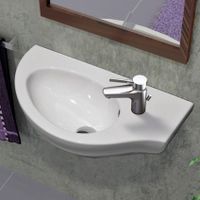 Товар: FRIENDLY Раковина угловая 570x320x165 6741 - фото 2 FRIENDLY Раковина угловая 570x320x165 6741 — фото 2, Раковины подвесные