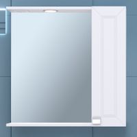 Зеркальный шкаф OSTIN 70 /правый/ AQUA DE MARCO 1070WCOST/R — фото 1, Зеркальные шкафы в ванную