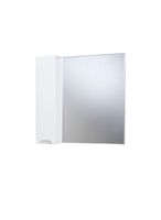 Андрэа-80 зеркало шкаф белое лев. 4619013002015 — фото 1, Зеркальные шкафы в ванную