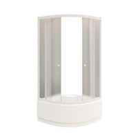 Ограждение VIVA90B N душевое Ceruttispa без поддона (90x90x195) — фото 194, Прямоугольные душевые уголки