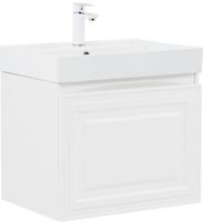 Товар: Тумба с раковиной Aquanet Агата 60 1 ящ. цв. белый сатин 00348184 - фото 1 Тумба с раковиной Aquanet Агата 60 1 ящ. цв. белый сатин 00348184 — фото 1, Тумбы с раковиной