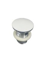 Товар: Click-Clack Донный клапан для ванн (Покрытие SOLID), белый мат 08010049 - фото 1 Click-Clack Донный клапан для ванн (Покрытие SOLID), белый мат 08010049 — фото 1, Донные клапаны