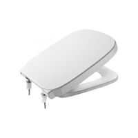 DEBBA Сиденье и крышка для унитаза, дюропласт., с механизмом Soft-Closing, белое. ROCA ZRU9302826 — фото 1, Сиденья для унитаза