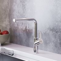 Merkur, смеситель для кухни L-излив, с каналом для фильтрованной воды, хром арт-710771000 — фото 1, Смесители для кухни