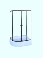 Ограждение VIVA90B N душевое Ceruttispa без поддона (90x90x195) — фото 217, Прямоугольные душевые уголки