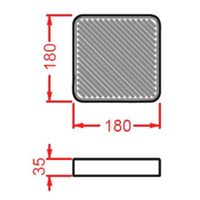 Мыльница Artceram Cartesio накладная цвет розовый арт-CAC001 33 00 — фото 2, Мыльницы