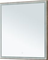 Зеркало Aquanet Nova Lite 75 дуб рустикальный LED арт-00249513 — фото 3, Зеркала в ванную комнату