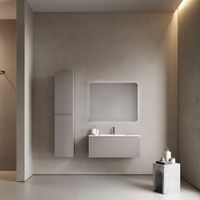 Тумба подвесная SANCOS Snob R 1.0 995х445х406, c одним ящиком оснащенным доводчиками, Doha Soft , арт. арт-SNR1.0100SM — фото 5, Тумбы под раковину