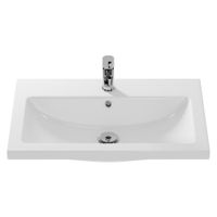 Раковина Cersanit Como UM-COM70/1, 70 см — фото 3, Раковины встраиваемые сверху