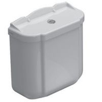 Бачок GLOBO PAESTUM на чашу унитаза моноблок цвет белый арт-PA012BI — фото 1, Комплектующие для туалета