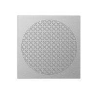 Трап BERGES водосток напольный ZENTRUM Keramik 150х150 под плитку, без обрамления, выпуск D50 H65 боковой арт-093366 — фото 4, Трапы для душа