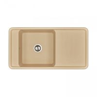 Мойка для кухни Беллис 97 970x510x250 мм, прямоуг., латте 1A725132BS260 — фото 1, Кухонные мойки