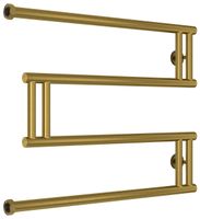 Товар: Полотенцесушитель водяной Сунержа High-Tech+ model "M" 500х650 Состаренная латунь арт-051-4050-5065 - фото 4 Полотенцесушитель водяной Сунержа High-Tech+ model "M" 500х650 Состаренная латунь арт-051-4050-5065 — фото 4, Водяные полотенцесушители