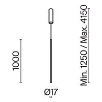 Подвесной светильник Maytoni MOD246PL-L24BSK1 — фото 2, Подвесные светильники