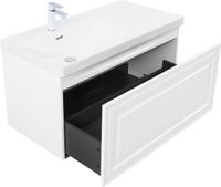 Товар: Тумба с раковиной Aquanet Агата 100 R 1 ящ. цв. белый сатин арт-00365932 - фото 11 Тумба с раковиной Aquanet Агата 100 R 1 ящ. цв. белый сатин арт-00365932 — фото 11, Тумбы с раковиной