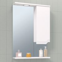 Зеркальный шкаф VIKTORIA 50 /правый/ AQUA DE MARCO 1050CVIC/R — фото 1, Зеркальные шкафы в ванную