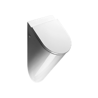 PURA с безободковой системой смыва с крышкой фаянсовый белый арт-769811 — фото 2, Писсуары