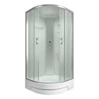 Душевая кабина ERLIT 35 серия матовое стекло арт-ER350926-C3-RUS — фото 2, Душевые кабины