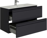 Тумба под раковину Allen Brau Eclipse 80 антрацит матовый арт-1.E1002.AM 2.0 — фото 6, Тумбы под раковину