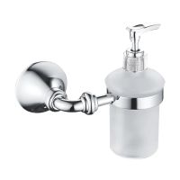 Дозатор жидкого мыла Rose RG1244, хром — фото 1, Дозаторы