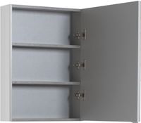 Зеркальный шкаф Aquanet Порто 50 белый арт-00195726 — фото 4, Зеркальные шкафы в ванную