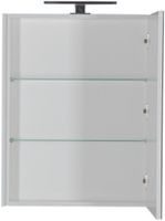 Зеркальный шкаф Aquanet Латина 60 белый арт-00179942 — фото 7, Зеркальные шкафы в ванную