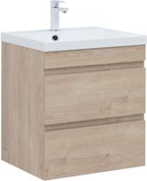 Товар: Тумба с раковиной Aquanet Нота new 58 цв.дуб светлый 00335880 - фото 5 Тумба с раковиной Aquanet Нота new 58 цв.дуб светлый 00335880 — фото 5, Тумбы с раковиной