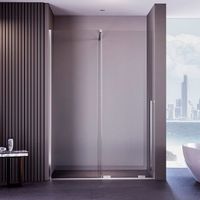 Душевая дверь Veconi Premium Trento PTDW-50CH, 1300x2000, хром, стекло прозрачное PTDW-50CH-130-01-C4 — фото 2, Раздвижные душевые двери