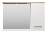 Зеркальный шкаф арт-Э-Рес02120-1П — фото 1, Зеркальные шкафы в ванную