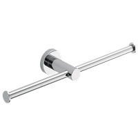 Товар: Держатель туалетной бумаги COLOMBO DESIGN PLUS W4990 двойной без крышки цвет хром - фото 3 Держатель туалетной бумаги COLOMBO DESIGN PLUS W4990 двойной без крышки цвет хром — фото 3, Держатели туалетной бумаги