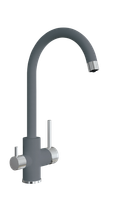 Смеситель для кухни Florentina Клио FL, серый шелк, арт-333.13Н.2123.307 — фото 1, Смесители для кухни