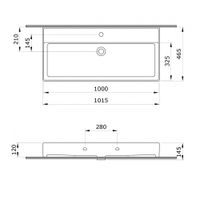 Товар: Тумба с раковиной ORKA Malta 100 подвесная, белый матовый 5001477 - фото 2 Тумба с раковиной ORKA Malta 100 подвесная, белый матовый 5001477 — фото 2, Тумбы с раковиной