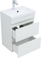 Товар: Тумба с раковиной Aquanet Нота new 50 цв.белый глянец 00335869 - фото 5 Тумба с раковиной Aquanet Нота new 50 цв.белый глянец 00335869 — фото 5, Тумбы с раковиной