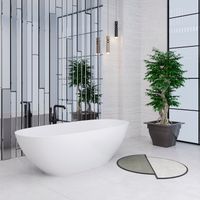 Ванна ANGELO 170 см из литьевого мрамора NOVA GEL/ Aqua de Marco 1175WANG_GEL — фото 1, Ванны