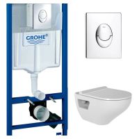 Товар: КОМПЛЕКТ Grohe + BIEN: Инсталляция 38721001 Grohe Rapid SL + Bien ION Унитаз подвесной безободковый с гигиеническим покрытием в комплекте с сиденьем микролифт IOKA050N2VP0W5000 + RCMU11W5W5HB0 GR721IONVP0 - фото 2 КОМПЛЕКТ Grohe + BIEN: Инсталляция 38721001 Grohe Rapid SL + Bien ION Унитаз подвесной безободковый с гигиеническим покрытием в комплекте с сиденьем микролифт IOKA050N2VP0W5000 + RCMU11W5W5HB0 GR721IONVP0 — фото 2, Комплекты унитаз + инсталляция