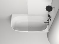 Ванна пристенная угловая SOFIA CORNER R 170x85
покраска по RAL полностью 102524MF — фото 6, Ванны