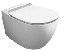 Унитаз SIMAS VIGNONI подвесной Безободковый цвет белый VI18/F85 — фото 1, Подвесные унитазы