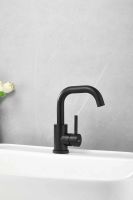 Смеситель для раковины BELZ , черный арт-B10810-7 — фото 5, Смесители для раковины